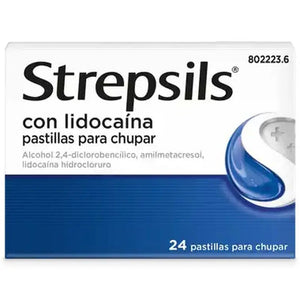 Strepsils Lidocaina 24 Pastillas
