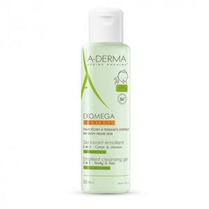 A-Derma Exomega Gel Limpiador Emoliente 2en1 500ml