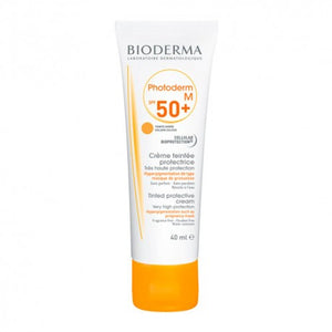 Bioderma Photoderm M Crema Protectora Con Color Dorado SPF50+ 40ml.