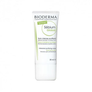 Bioderma Sébium Global · El 1er tratamiento que reequilibra el sebo 30 ml