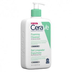 CeraVe Gel Limpiador Espumoso 473 ml para Piel Normale/Grasa