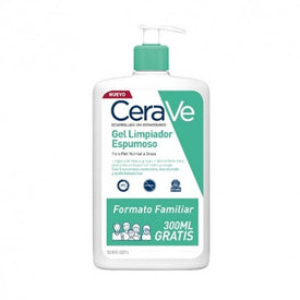 Cerave Gel Limpiador Espumoso Familiar 1000ml Piel Normal/Grasa