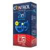 Control Nature 2 en 1 Preservativos + Gel 6uds