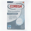 Corega Blanqueador Tabletas Limpiadoras 30uds