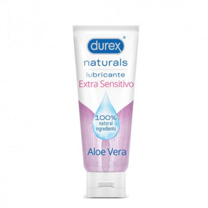 Durex Naturals Lubricante Extra Sensitivo Aloe Vera 100ml