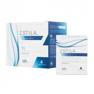 Estila 10 Toallitas Estériles Párpados