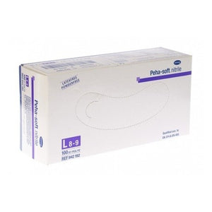 Peha-Soft Guantes Nitrilo Blanco Talla L 100uds