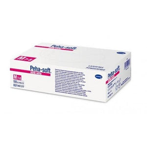 Peha-Soft Guantes Nitrilo Blanco Talla M 100uds