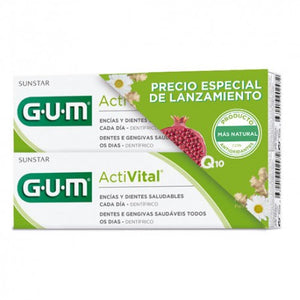 Gum Activital Pasta Dentífrica Duplo  2x75ml