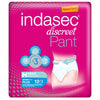 Indasec Pant Talla Media 12uds