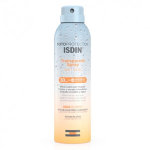 Isdin Fotoprotector Spray Transparente Wet Skin SPF30 250ml