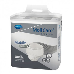 MoliCare Premium Mobile 10 Gotas Talla L 14 Unidades