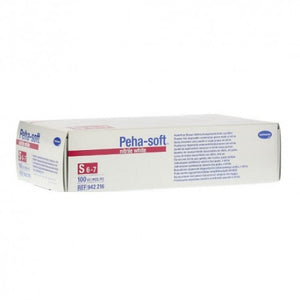 Peha-Soft Guantes Nitrilo Blanco Talla S 100uds