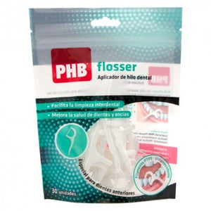 PHB Flosser Aplicador Hilo dental 30 Unidades