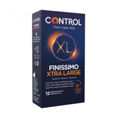 Control Finissimo XL Preservativos 12uds
