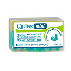 Quies Tapón Mini Espuma 3 Pares 33dB