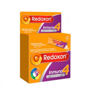 Redoxon Inmuno 4 Vitaminas Defensas Naturales 14 Sobres