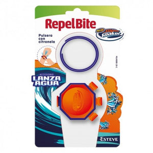 Repelbite Pulsera Citronela NERF Lanza Agua