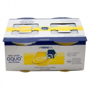 Nestlé Resource Agua Gelificada Sabor Limón 4x125g