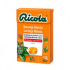 Ricola Caramelos Naranja-Menta S/A 50gr