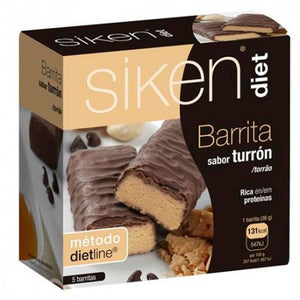 Sikendiet Barrita Turrón 5 Unidades