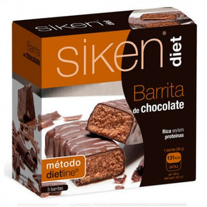 Sikendiet Barritas Chocolate 5 Unidades