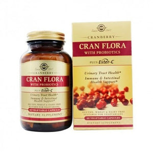 Solgar Cran Flora 60 Cápsulas.