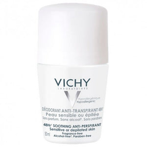 Vichy Desodorante Anti-transpirante Piel Sensible y Depilada 50ml
