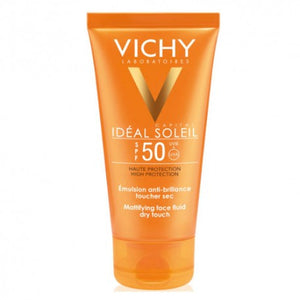 Vichy Ideal Soleil SPF 50 Emulsión Tacto Seco  50ml