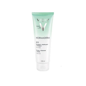 Vichy Normaderm 3 en 1 Exfoliante + Limpiador + Mascarilla 125ml