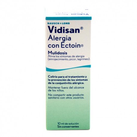 Vidisan Alergia con Ectoin 10ml