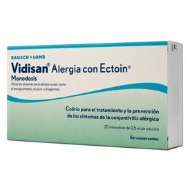 Vidisan Alergia con Ectoin Monodosis 20 x 0,5ml